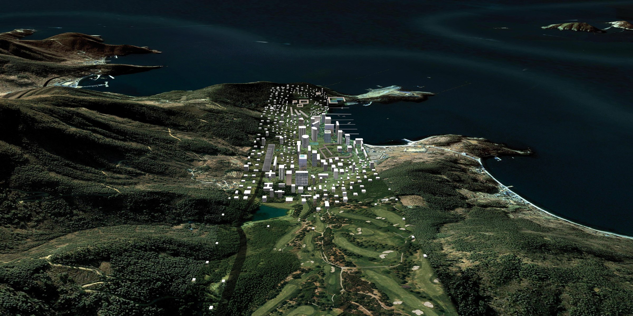 Imagen del proyecto Busan Deurbanization, isla Gadeokdo, Corea del Sur.