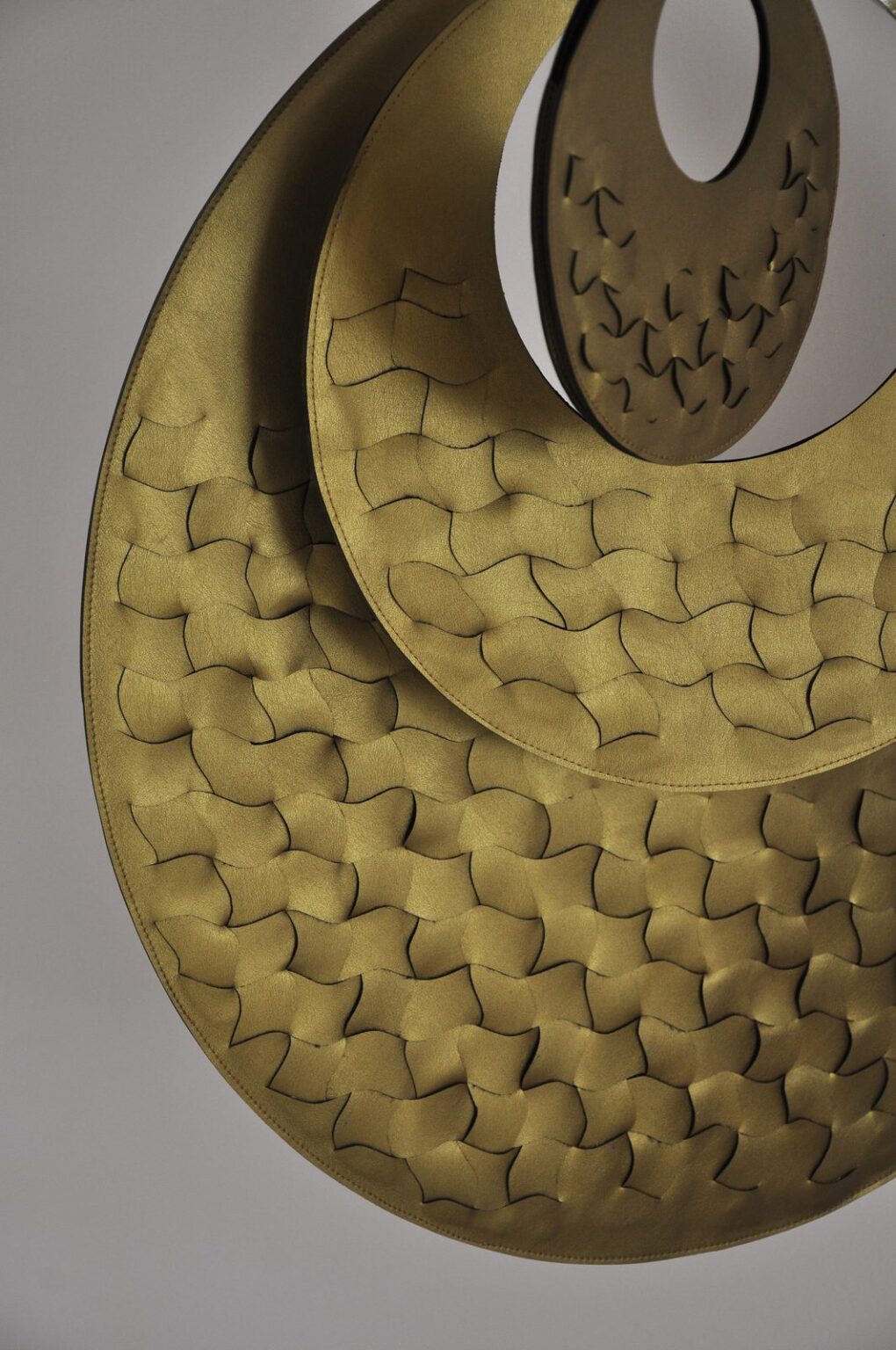Luna Park DAS Bags, close-up of the MARCOATL weave
