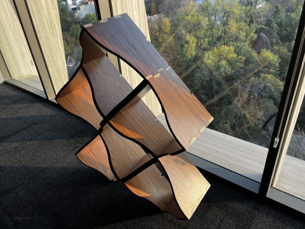 Luna Park Curvilinear Bookcase